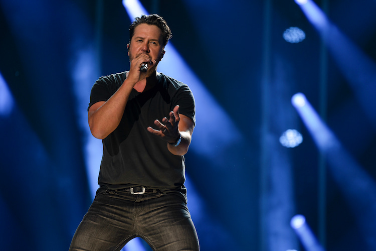 Luke Bryan at the CMA fest