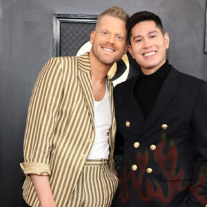 Scott Hoying and Mark Manio at the 65th GRAMMY Awards