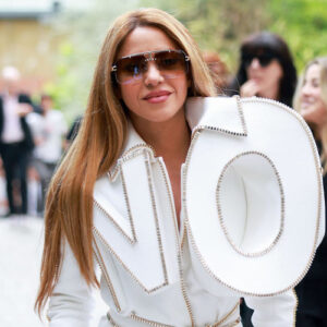 Shakira at Paris Fashion Week