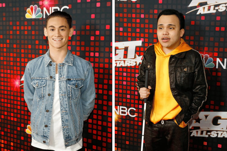 Aidan Bryant and Kodi Lee for 'AGT All-Stars'