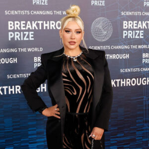 Christina Aguilera at the 9th Annual Breakthrough Prize Ceremony