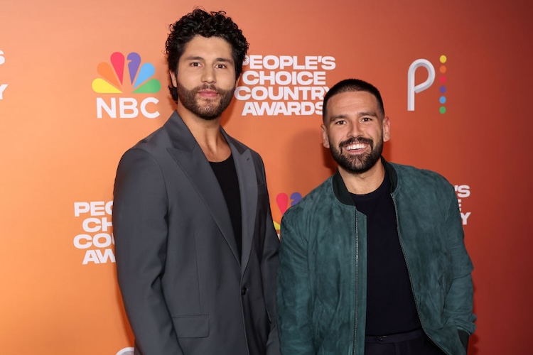Dan and Shay at the 2023 People's Choice Country Awards