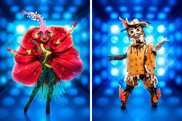 Hibiscus and Smore on The Masked Singer
