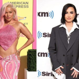 Karol G at the "Barbie" world premiere, Demi Lovato at Sirius XM
