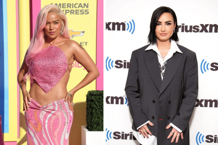 Karol G at the "Barbie" world premiere, Demi Lovato at Sirius XM