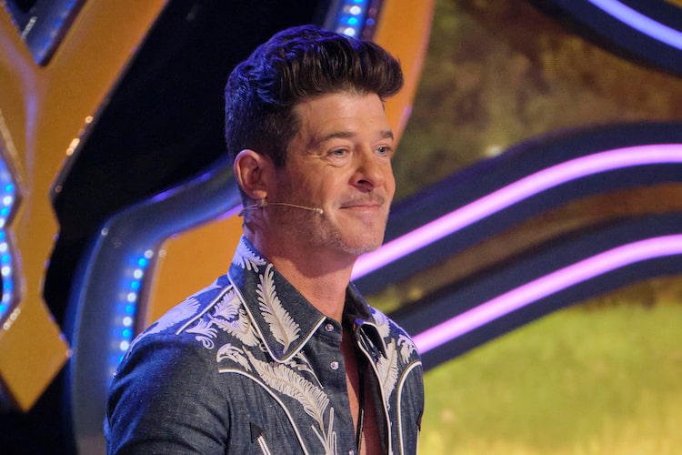 Robin Thicke on 'the Masked Singer' country night