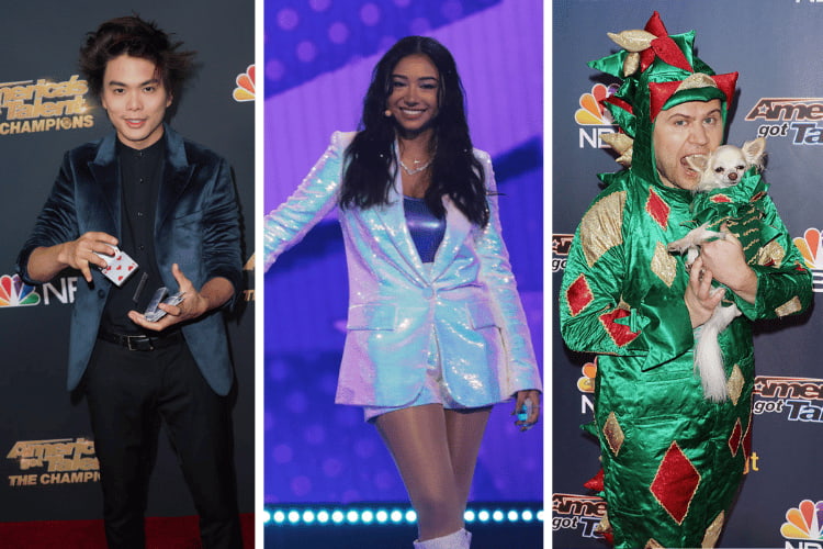 Shin Lim for 'America's Got Talent', Anna DeGuzman for 'America's Got Talent',