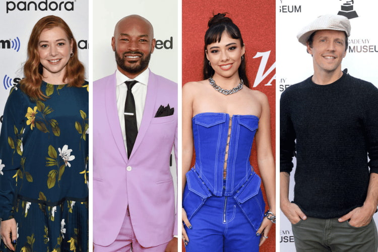 Alyson Hannigan at SiriusXM, Tyson Beckford at the Tribeca Festival, Xochitl Gomez at the Variety Power of Women event, Jason Mraz at the GRAMMY Museum Sunday Brunch