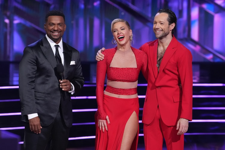 Alfonso Ribeiro, Ariana Madix, and Pasha Pashkov on 'Dancing WIth the Stars' Season 32
