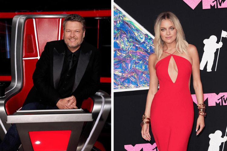 Blake Shelton on 'The Voice', Kelsea Ballerini at the 'MTV VMAs'