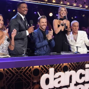 Carrie Ann Inaba, Alfonso Ribeiro, Derek Hough, Julianne Hough, Bruno Tonioli at the 'Dancing With The Stars'
