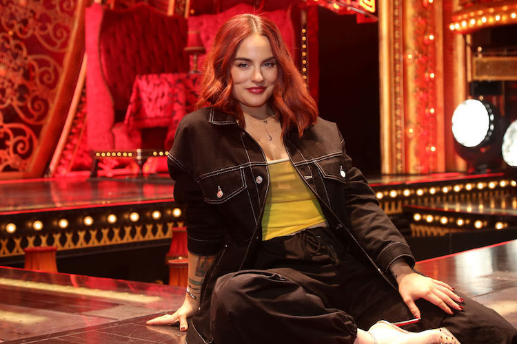 Joanna "JoJo" Levesque Press Day At "Moulin Rouge!" On Broadway