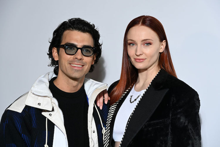 Joe Jonas and Sophie Turner at Paris Fashion week