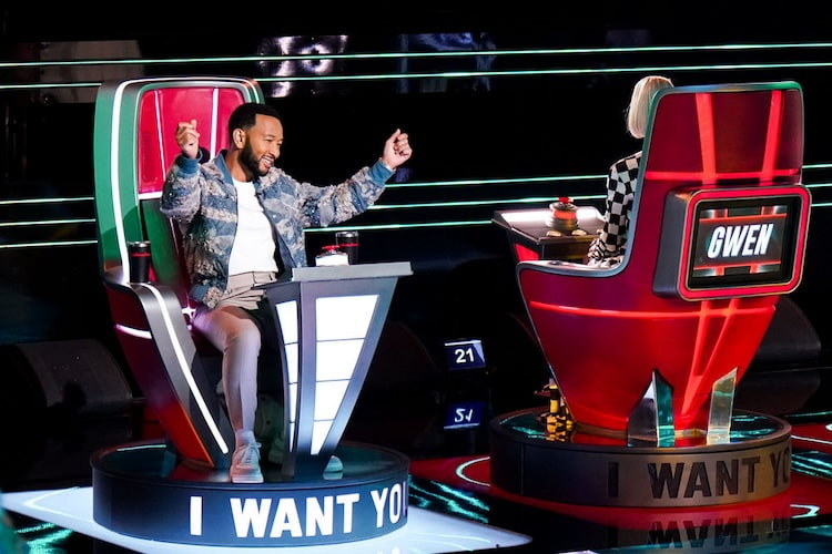 John Legend for 'The Voice'