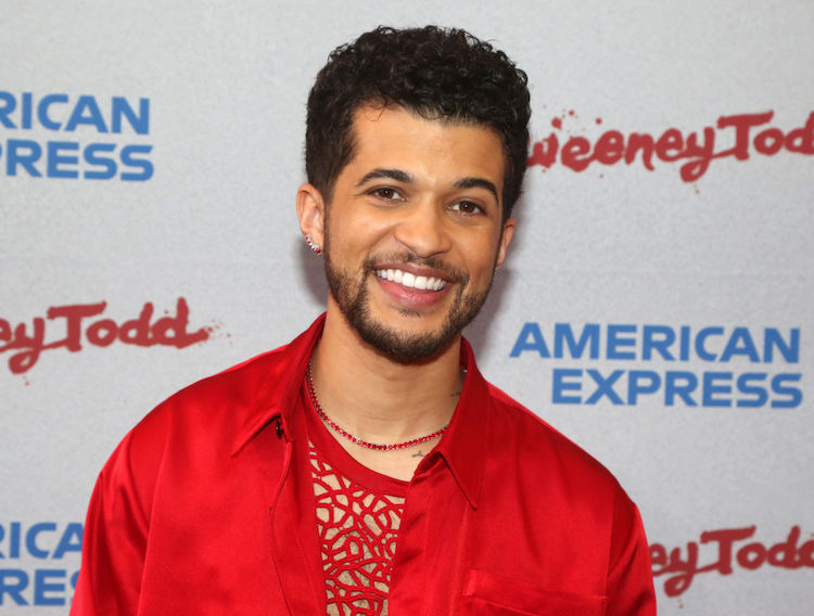 Jordan Fisher at "Sweeney Todd: The Demon Barber Of Fleet Street" Broadway Revival Opening Night