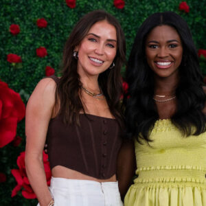 Kaitlyn Bristowe and Charity Lawson at CMA fest