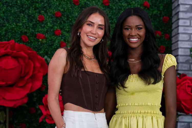 Kaitlyn Bristowe and Charity Lawson at CMA fest
