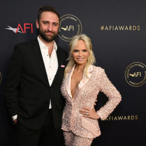 Kristin Chenoweth and Josh Bryant at AFI Awards Luncheon