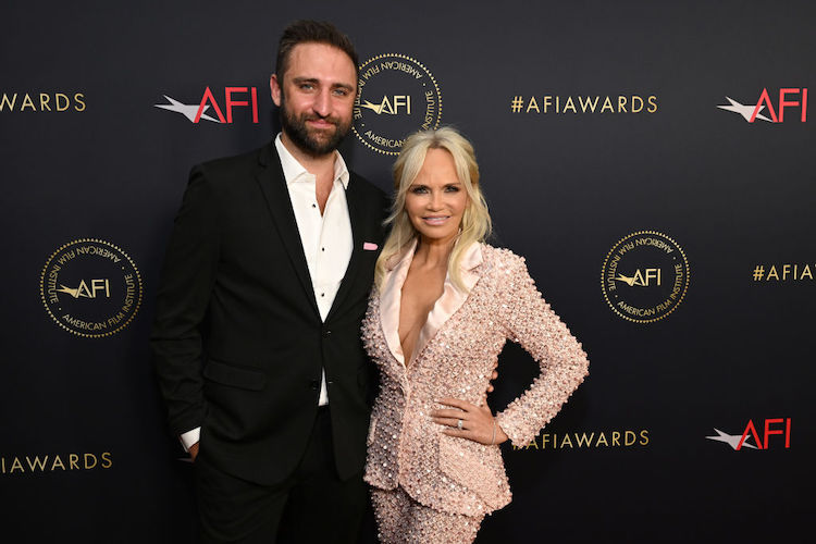 Kristin Chenoweth and Josh Bryant at AFI Awards Luncheon