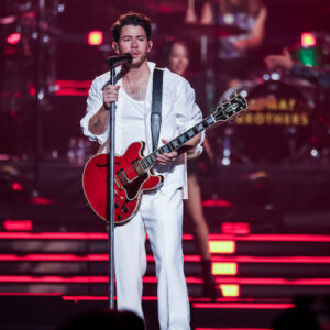 Nick Jonas performs in concert in Michigan