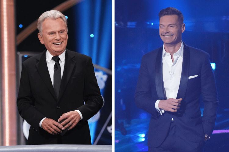 Pat Sajak on 'Wheel of Fortune", Ryan Seacrest on 'American Idol'