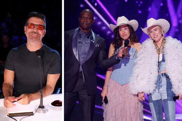 Simon Cowell on 'America's Got Talent', Trailer Flowers on 'America's Got Talent'