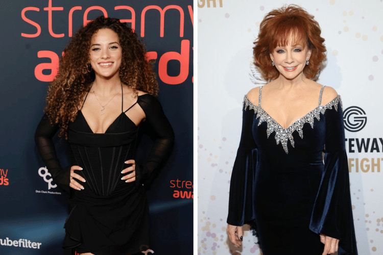 Sofie Dossi at the Streamy Awards 2023, Reba at Gateway Fight Night