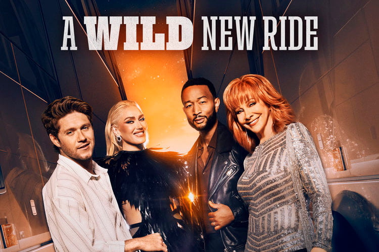 Niall Horan, Gwen Stefani, John Legend, and Reba McEntire