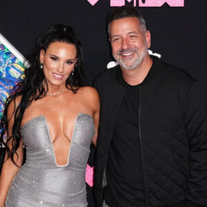 Heidi and Marc D'Amelio at the MTV VMAs