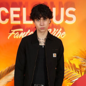 Landon Barker at Celsius Fantasy Vibe launch party