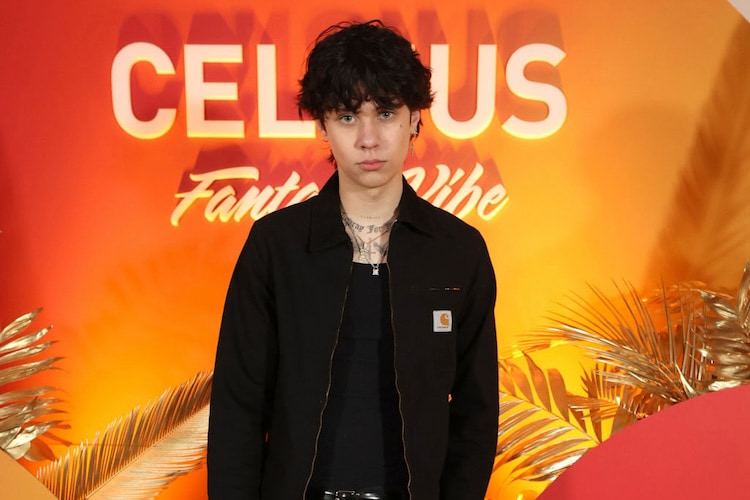 Landon Barker at Celsius Fantasy Vibe launch party