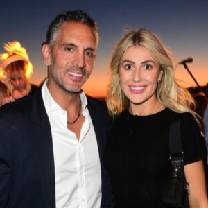 Mauricio Umansky and Emma Slater at Park Elm at Century Plaza launch event