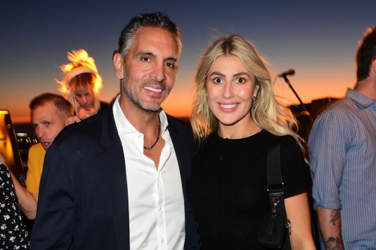Mauricio Umansky and Emma Slater at Park Elm at Century Plaza launch event