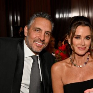 Mauricio Umansky and Kyle Richards at Elton John AIDS Foundation 31st Annual Academy Awards Viewing Party Presenting Sponsor Neuro Brands, LLC