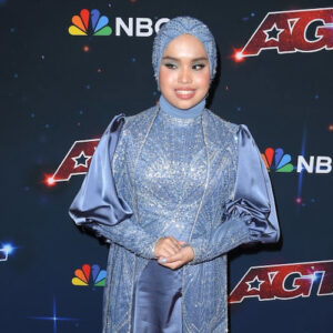 Putri Ariani on the 'America's Got Talent' red carpet
