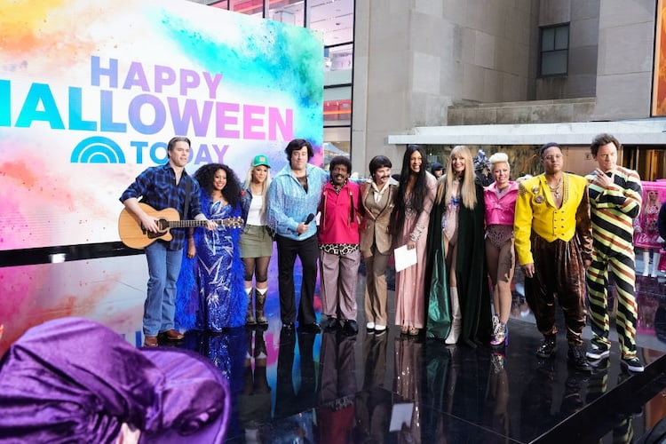 Today Show cast on Halloween 2023