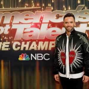 Brian Justin Crum on the 'America's Got Talent: The Champions' Red Carpet