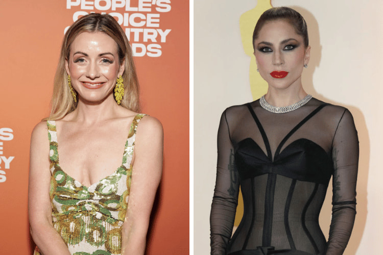 Carly Waddell at People's Country Music Awards, Lady Gaga at the Oscar Awards