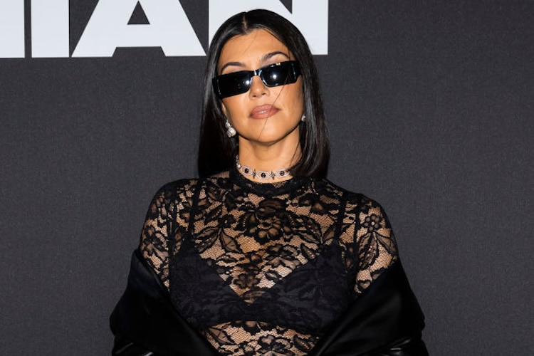 Kourtney Kardashian at New York Fashion Week