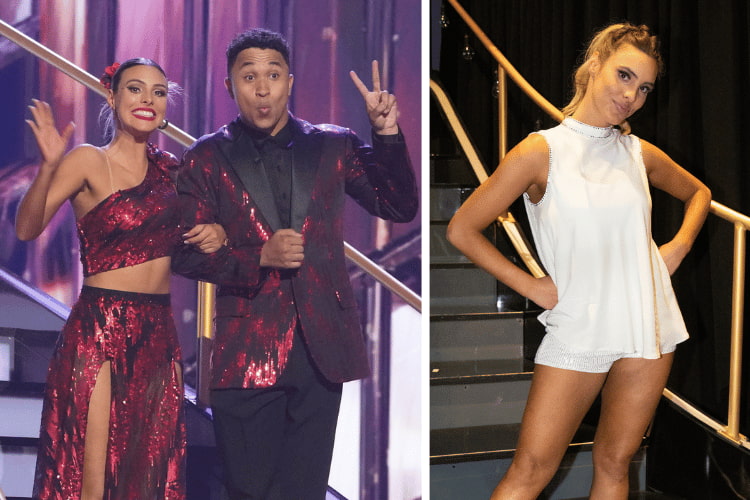 Lele Pons and Brandon Armstrong in the 'Dancing With the Stars' Premiere, Lele Pons at 'Dancing With The Stars' Music Video Night
