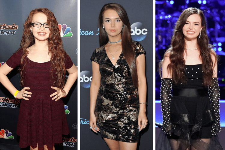 Mara Justine on the 'America's Got Talent' red carpet, Mara Justine on the 'American Idol' Red Carpet, Mara Justine on 'The Voice'