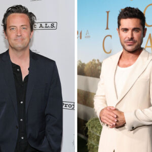Matthew Perry at Ben Stiller and Friends ALS Benefit, Zac Efron at Iron Clade premiere