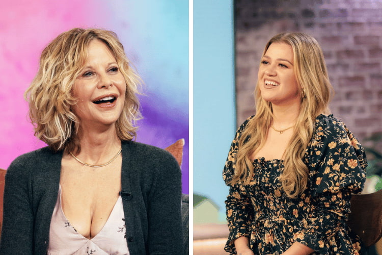 Meg Ryan and Kelly Clarkson on 'The Kelly Clarkson Show'