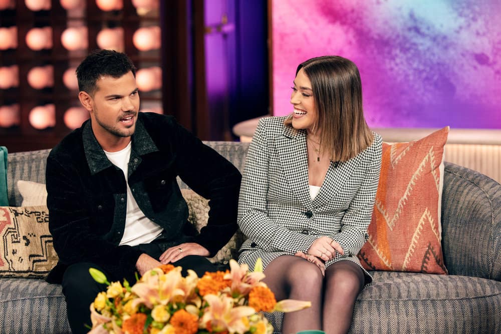 Taylor and Tay Lautner on 'The Kelly Clarkson Show'