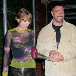 Taylor Swift and Travis Kelce at Waverly Inn