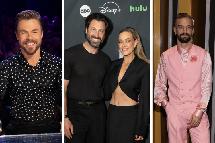 Derek Hough on 'Dancing With The Stars' Prince Night, Maks Chmerkovskiy and Peta Murgatroyd at 'Dancing With The Stars' 20th Anniversary, Mark Ballas on 'Dancing With The Stars' Wicked Night
