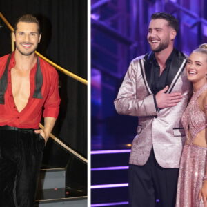 Gleb Savchenko, Harry Jowsey and Rylee Arnold for 'Dancing With The Stars'