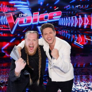Huntley and Niall Horan on 'The Voice' Season 24 Finale