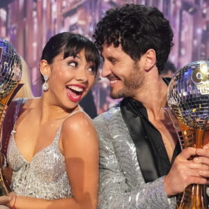 Xochitl Gomez and Val Chmerkovskiy win 'Dancing With The Stars'