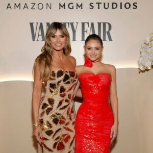 Heidi Klum and Leni Klum at Vanity Fair And Amazon MGM Studios Celebrate Awards Season 2024
